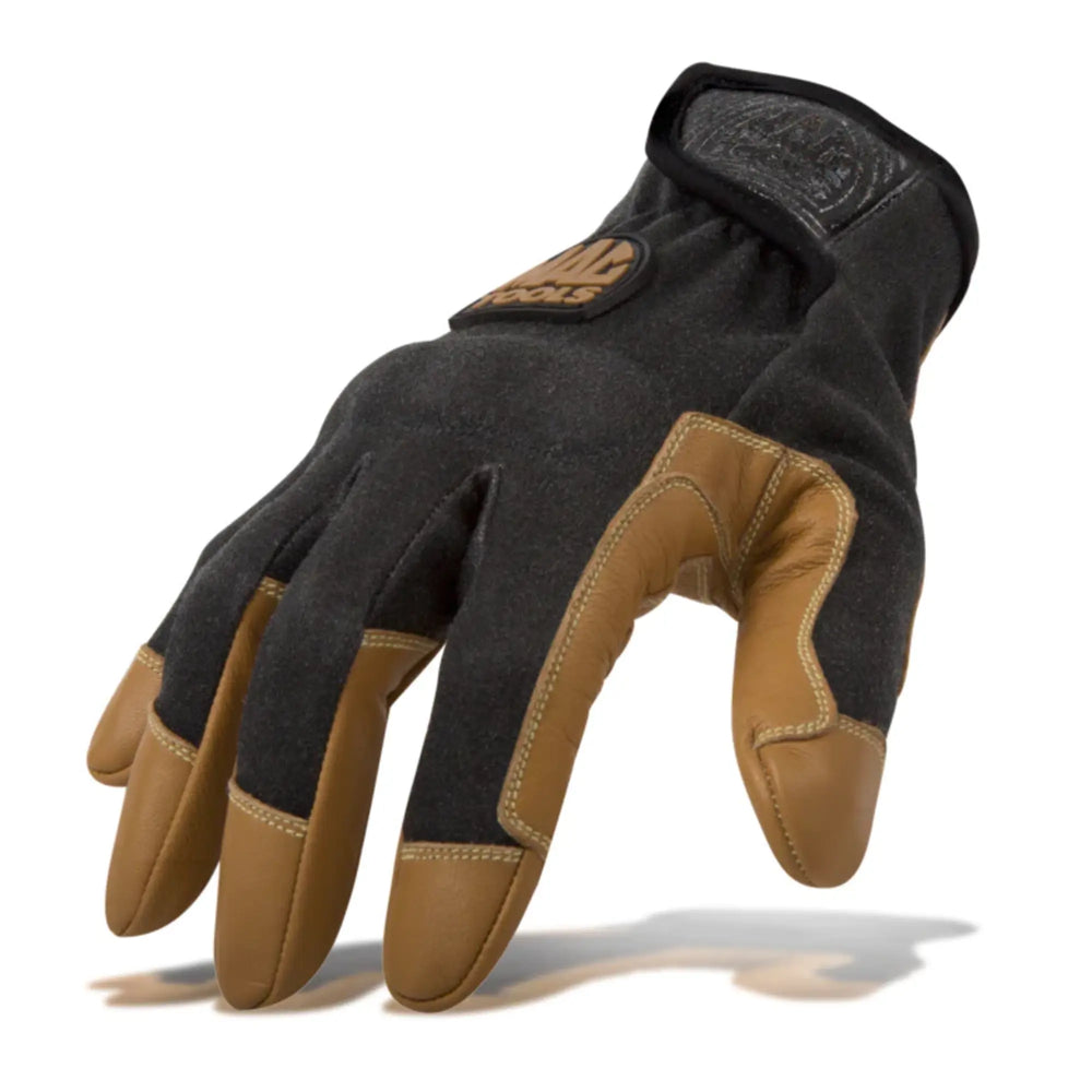 Mac Tools® Premium Goatskin Palm Fabricator Gloves in Black (1-Pair), MACFAB