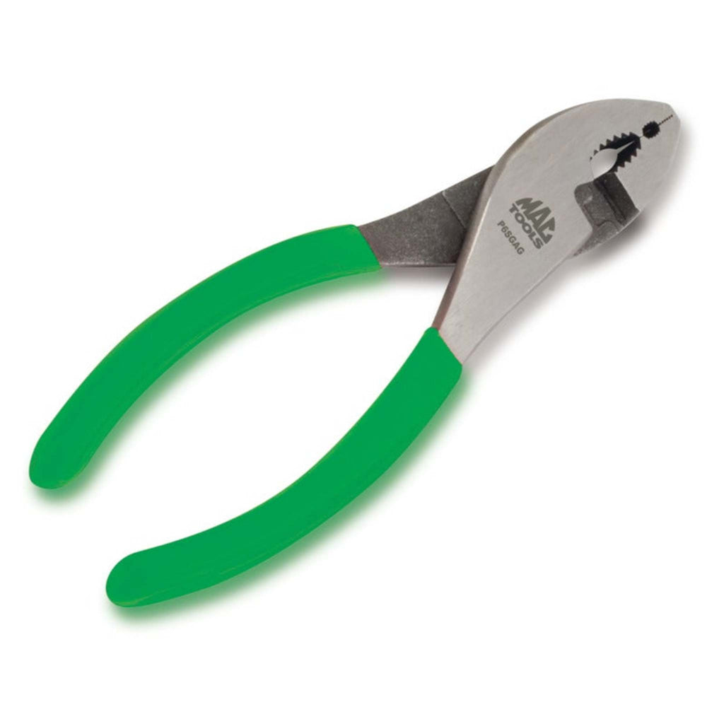 6-Inch Slip Joint Pliers with Flush Rivet Green