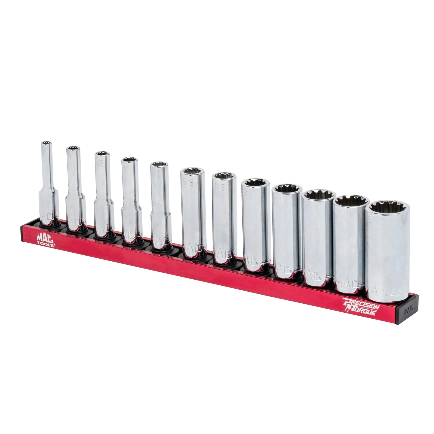 
                  
                    12-PC. 1/4" Drive SAE Deep Spline Socket Set
                  
                